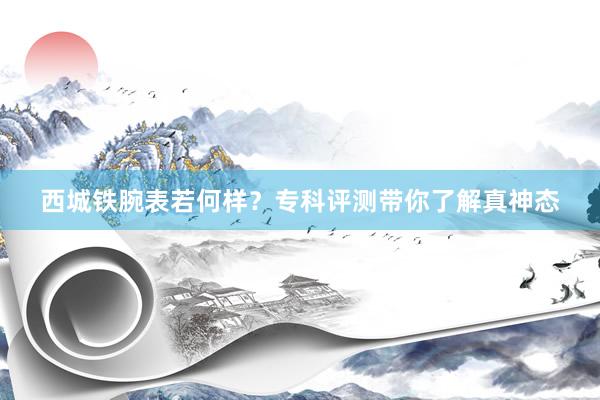 西城铁腕表若何样？专科评测带你了解真神态